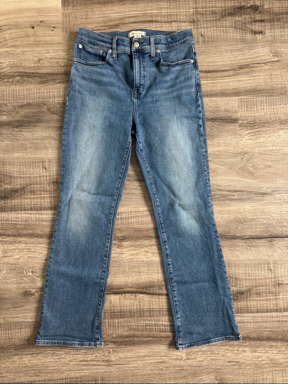 Madewell Medium Wash Bootcut Jeans